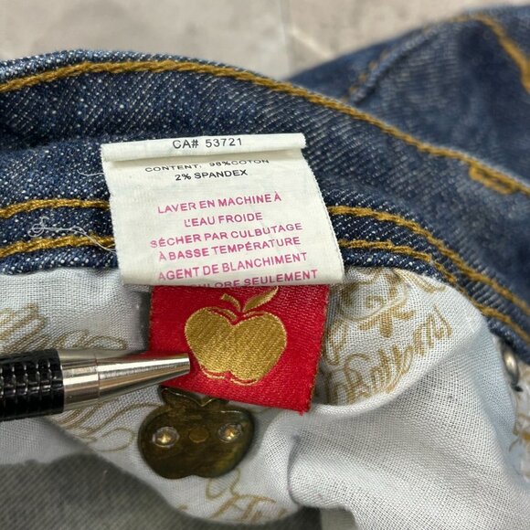 Vintage Apple Bottom Jeans Size 9/10 y2k Hip Hop Streetwear Embroidered 9 / 10 - Picture 11 of 15